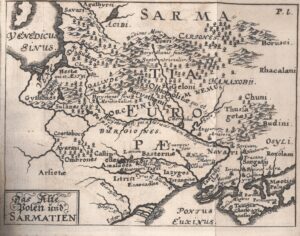 1687  J. Sandrart  "Das Alte Polen und Sarmatien"