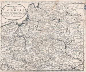 1776 D. Caminer "Carta Topografica della Polonia"