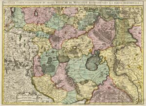 1690 N.Visscher II „Nouvelle Carte Geographique du Grand Royaume de moscovie representant la partie meridionale &c.“